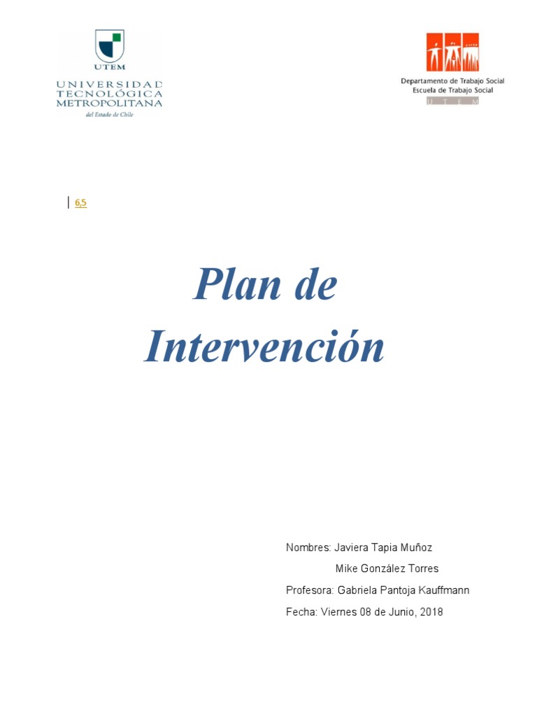 Plan de intervencion practica intermedia 1 jar ev gpk pdf