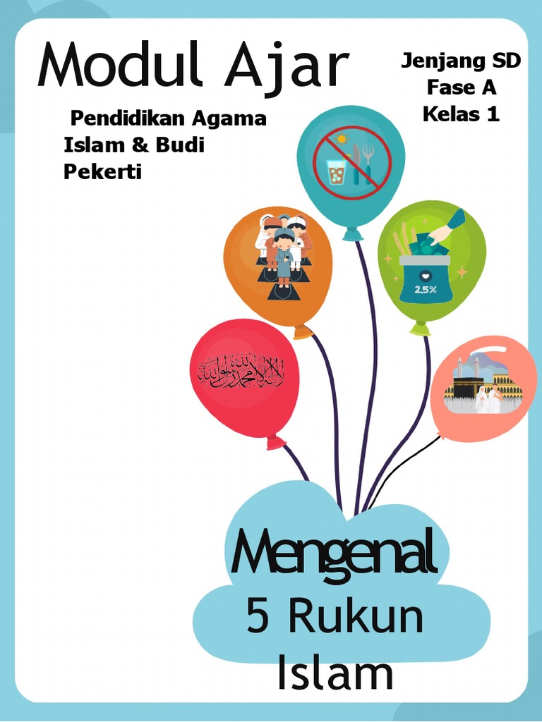 Modul Ajar: 5 Rukun Islam | PDF