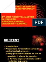 Radiation Safety in Central Radio Pharmacy