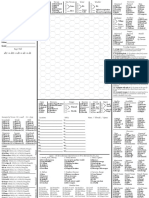 Single Sheet Adventure With Character Sheet