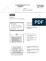 Cambridge Preliminary Mock Exam 7°