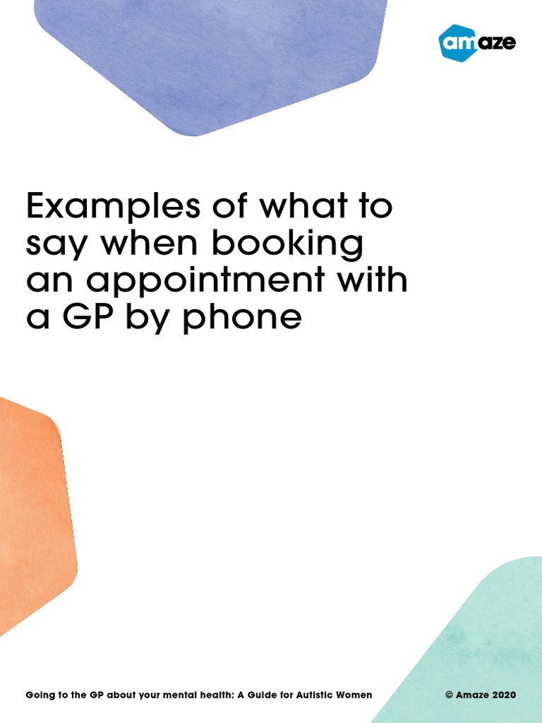 Appointment Booking Examples