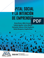 Capital Social y La Intención de Emprendimiento