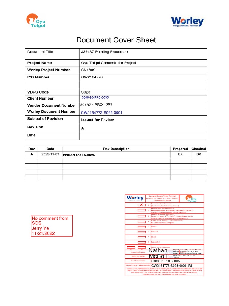 3000-95-prc-8035-a-painting-procedure-pdf-engineering-business