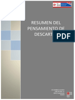 Resumen Pensamiento Descartes