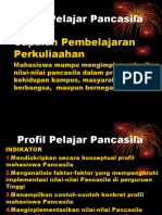 Profil Pelajar Pancasila: Capaian Pembelajaran Perkuliaahan