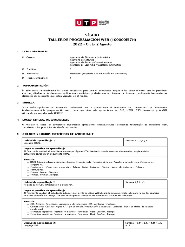 100000i57n tallerdeprogramacionweb pdf php html