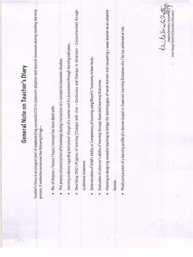 Teachers Diary 2023 | PDF