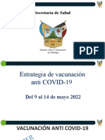 Estrategia de Vacunación y Avances 060522