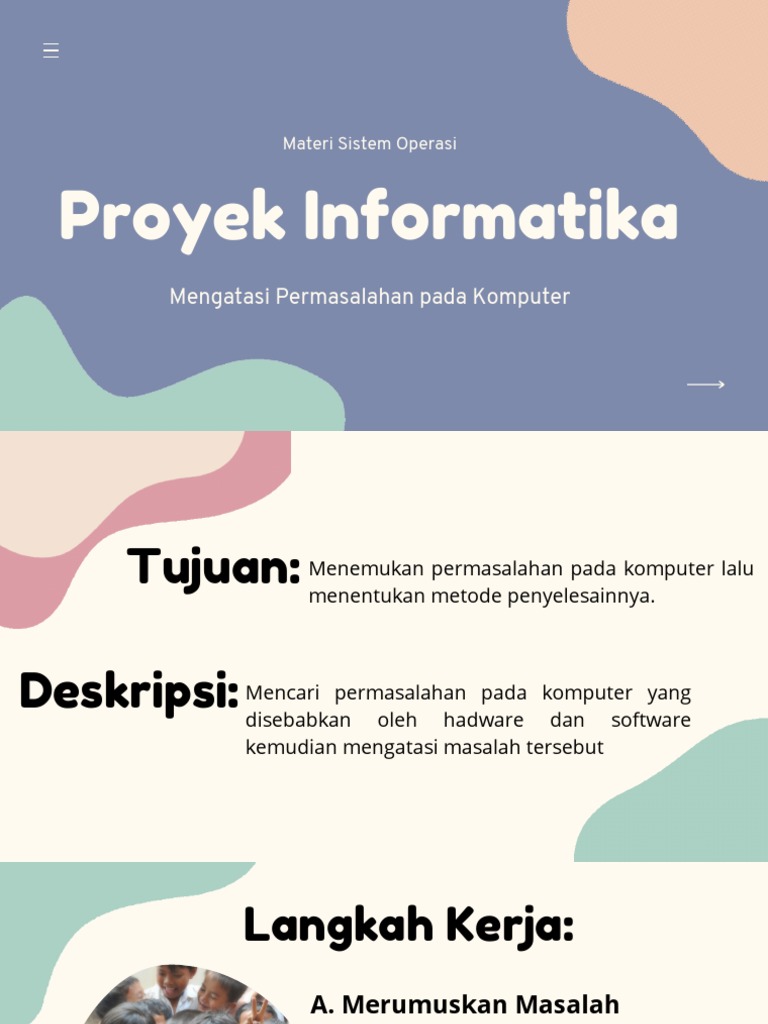 Proyek Informatika: Solusi Masalah Komputer | PDF | Karier ...