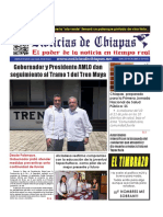 Periódico Noticias de Chiapas, Edición Virtual Sábado 08 de Julio de 2023