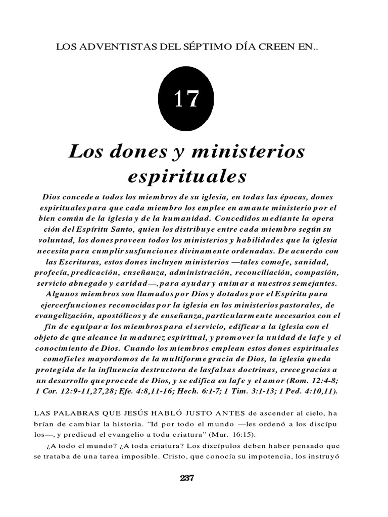 Las 28 Creencias Adventistas | 28 Creencias Fundamentales de la Iglesia ...