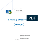 Crisis y Desarrollo