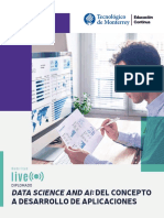 LIVE - Data Science & AI - Del Concepto A Desarrollo de Aplicaciones