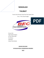 Makalah Taubat Kelompok 1 (B-C)