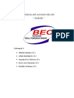 MAKALAH AGAMA ISLAM KELOMPooK 2 KELAS D & E