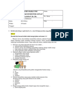 Soal PTS Bahasa Indonesia Kelas 3 Semester 2