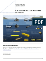 Off The Beach Underwater Warfare in The 21st Century