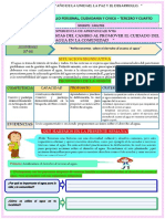 Experiencia de Aprendizaje 04 - Desarrollo Personal Ciudadania y Civica - Actividad 04 - 3ero y 4to - 00001