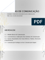 1 - 2-Características e Aplicações Dos Sistemas de Comuinicação - Conceitos Fundamentais de Comunicação