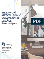 Material de Estudio para La Evaluación de Español