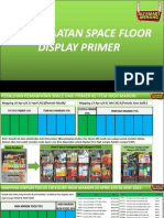 Pemanfaatan Space Floor Display Festive