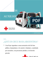 Primeros Aux. Cruz Roja Argentina - Curso 30hs