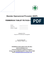 Sop Pemberian Tablet Zat Besi (V) P