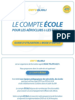 AEROGLIGLI Guide Compte ECOLE