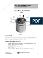 Lot 6 - Calorimeter - Manual 2