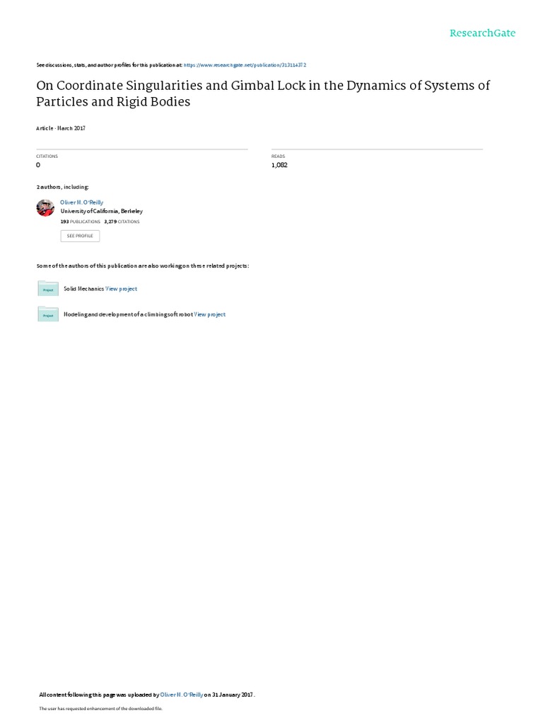 Gimbal Lock Submitted Version PDF
