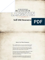 THE WOLVES OF LANGSTON self-DM Pack