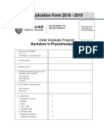 BPT Adm Application Form 2018