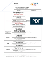 Manuels Et Fournitures 2022 2023 Classe de Troisieme Maj 09-06-2022