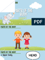 LESSON 4-Parts of The Body