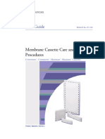 Membrane Cassette Care and Use Procedures en