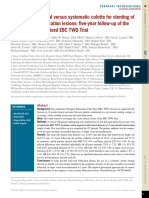 Stepwise Provisional Versus Systematic Culotte For Stenting of True Coronary Bif