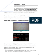 Cómo Saber Si Tengo BIOS o UEFI