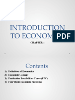 CH 1 - Introduction To Economics