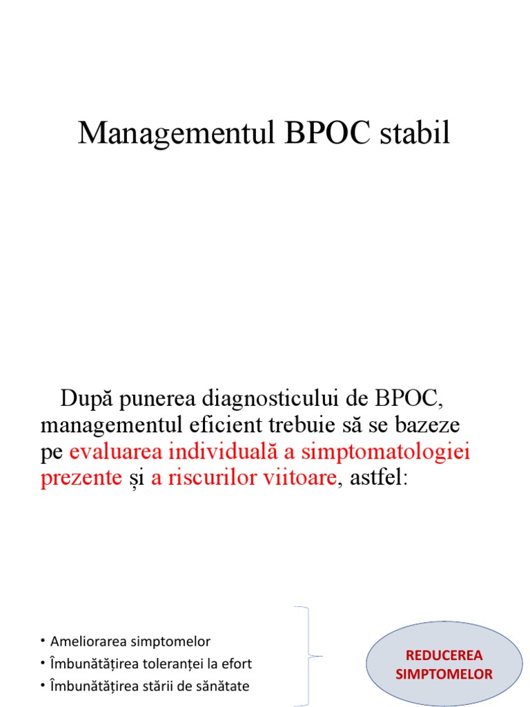 Management Stabil BPOC | PDF