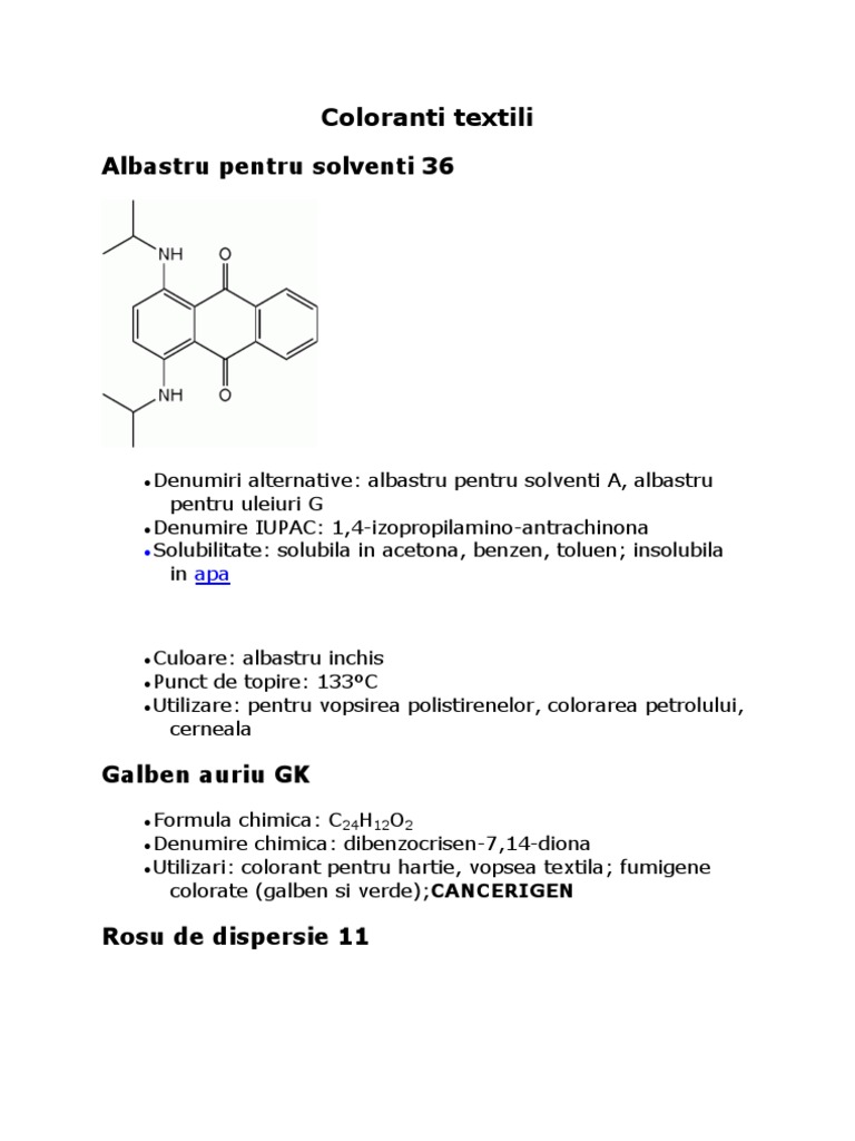 Coloranti Textili | PDF