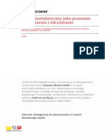 Pamietnik Literacki Czasopismo Kwartalne Poswiecone Historii I Krytyce Literatury Polskiej-R1984-T75-N2-S269-286