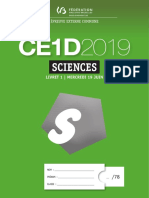 Evaluation certificative - CE1D 2019 - Sciences - questionnaires (ressource 15339)