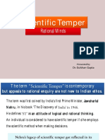 Scientific Temper