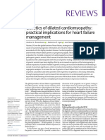 Genetics of Dilated Cardiomyopathy