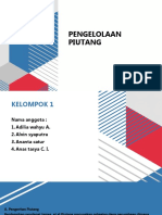 Pengelolaan Piutang - Kelompok1