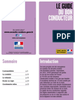 Brochure Guide Du Bon Conducteur BD