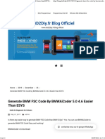 Generate BMW FSC Code by BMWAiCoder 5.0 4.6 Easier Than ESYS OBD2Diy - FR Blog Officiel