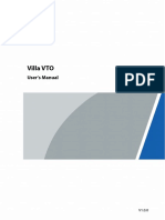 Villa VTO - User's Manual - V1.0.0-Eng