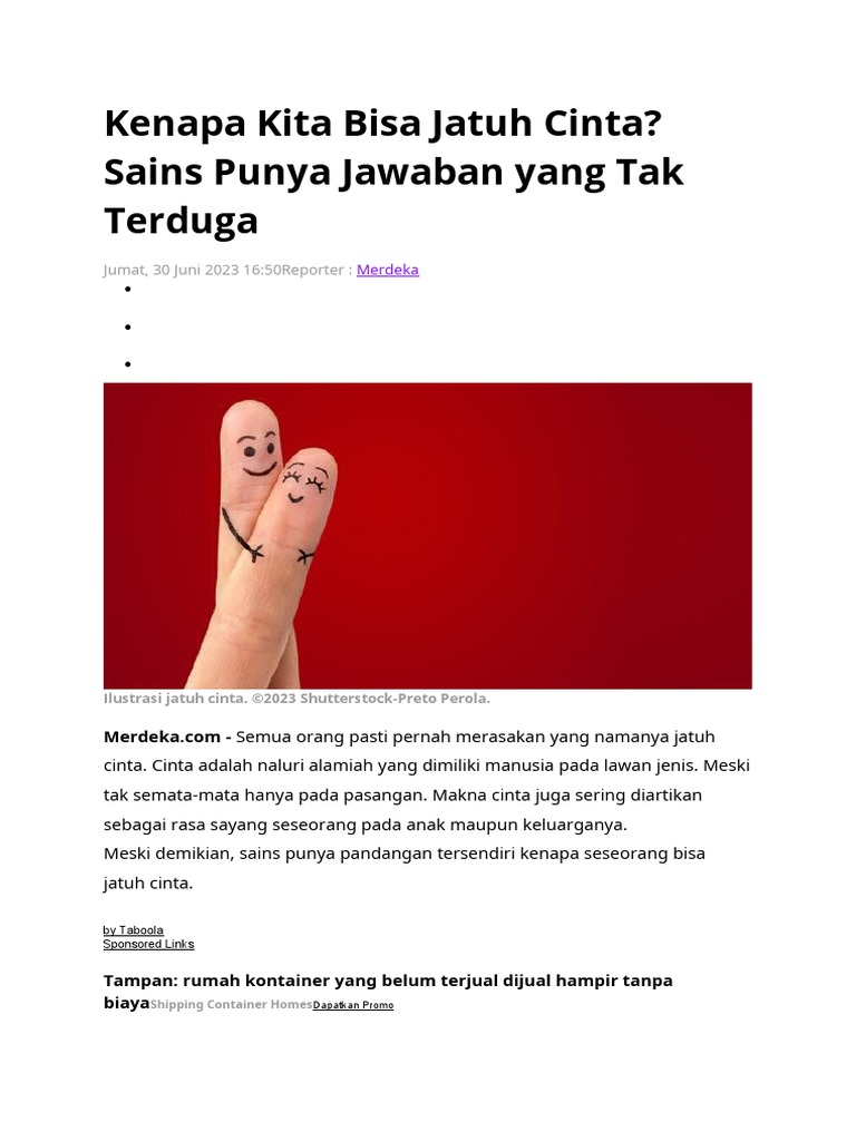 Kenapa Kita Bisa Jatuh Cinta PDF
